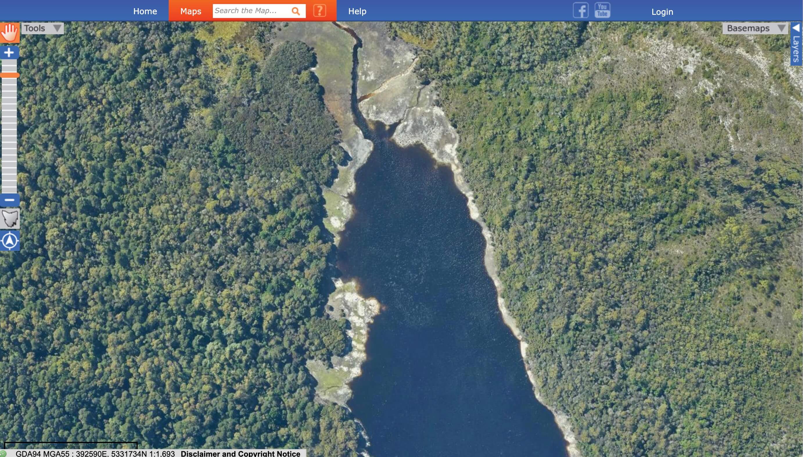 Aerial match from LISTmap